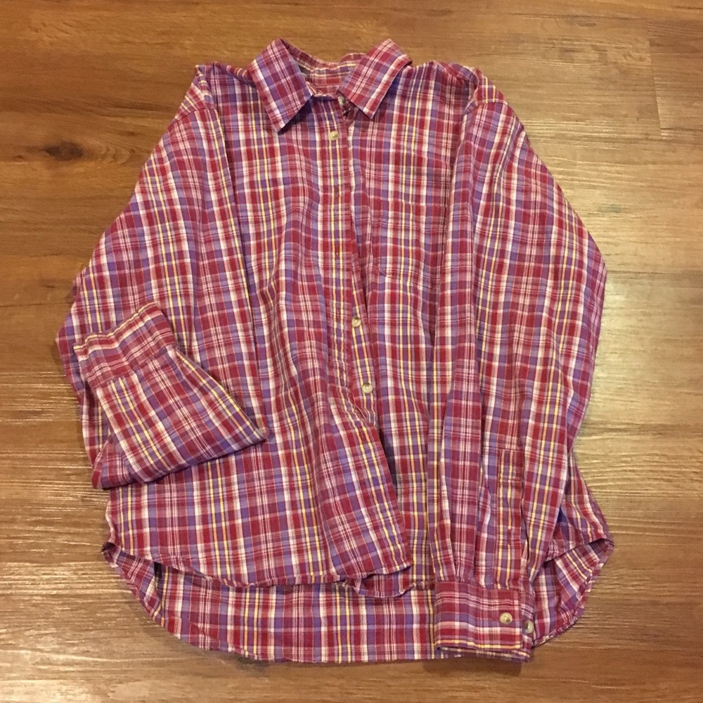 BKE Plaid Button Down