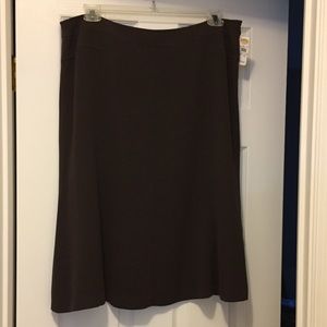 Talbots brown skirt