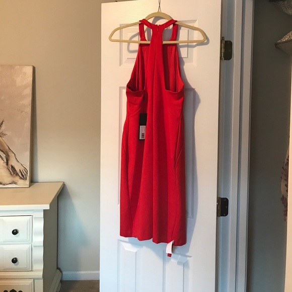 Halston Lipstick Red Dress - Picture 2 of 3