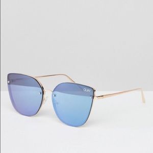 Quay Australia Lexi mirrored cat eye Sunglasses