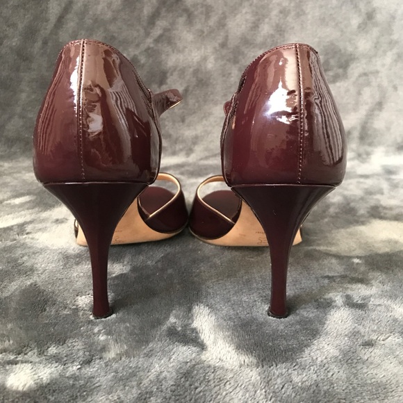 Manolo Blahnik Maroon Pumps - size 38 - Picture 3 of 6
