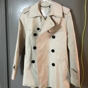 Coach short raincoat trench coat