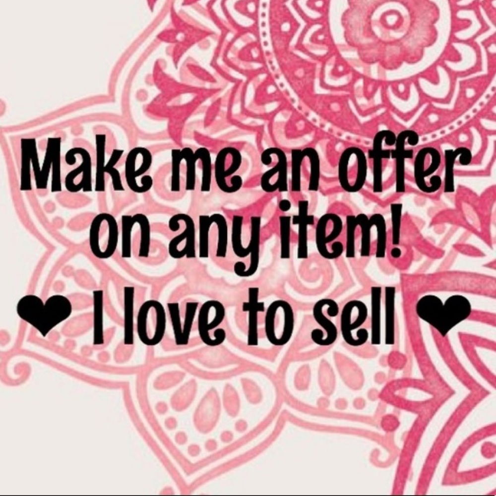 Accepting all reasonable offers!