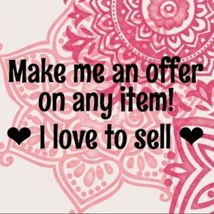 Accepting all reasonable offers!