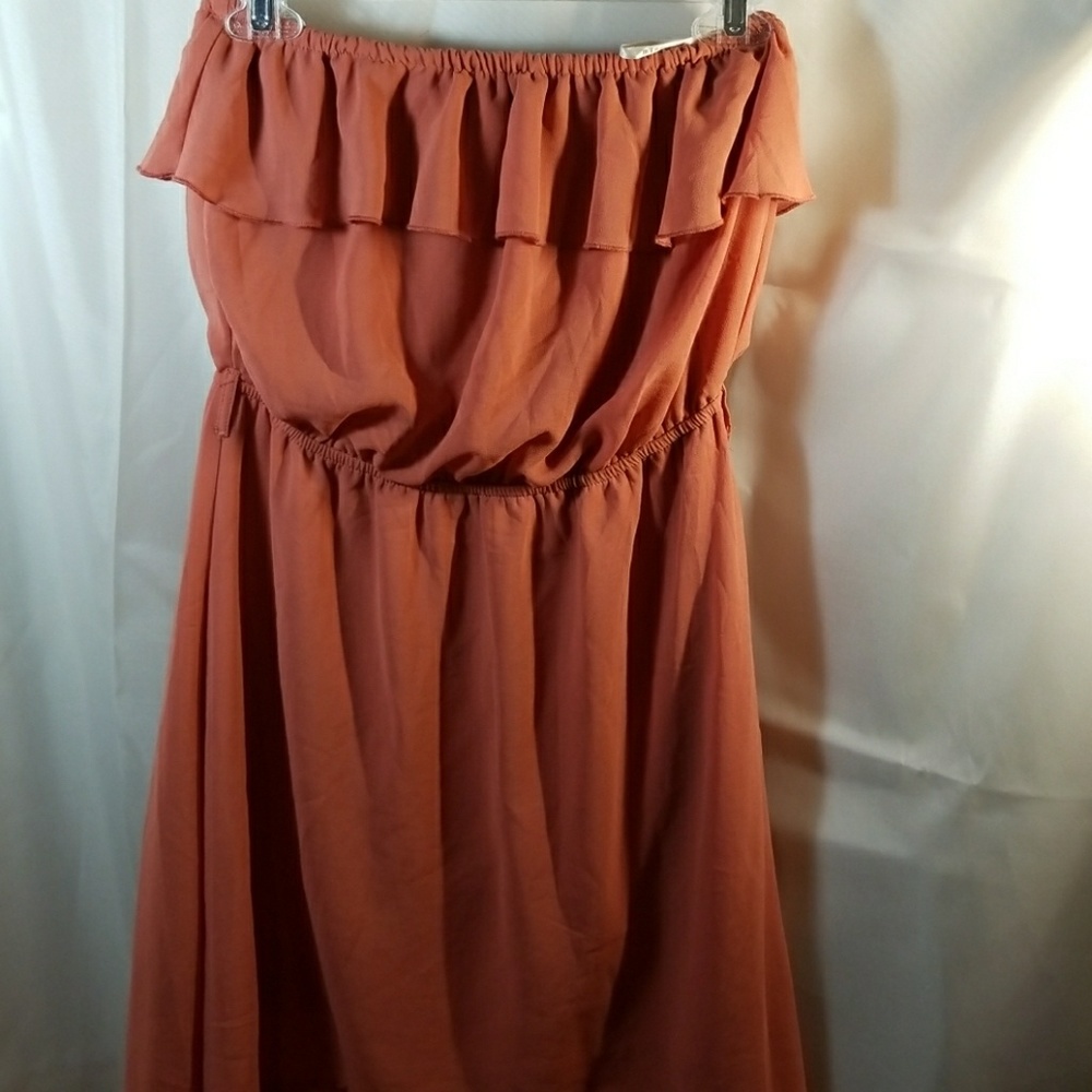 Mine Rust Color Dress