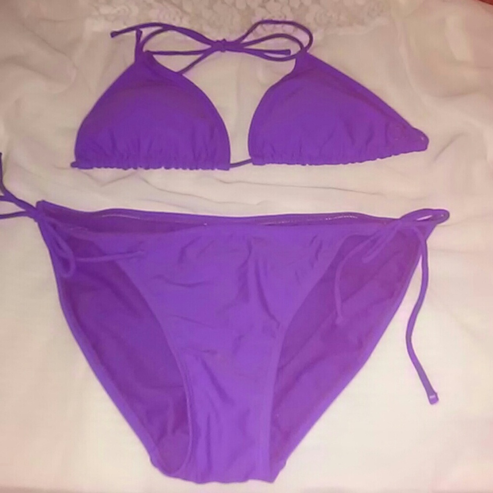 OCEAN PACIFIC PURPLE BIKINI SZ MEDIUM