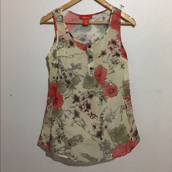 Flowers top - Picture 4 of 5