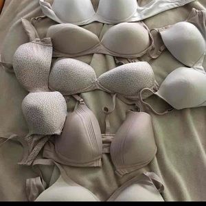 7 Warners bras 36B NO UNDER WIRE