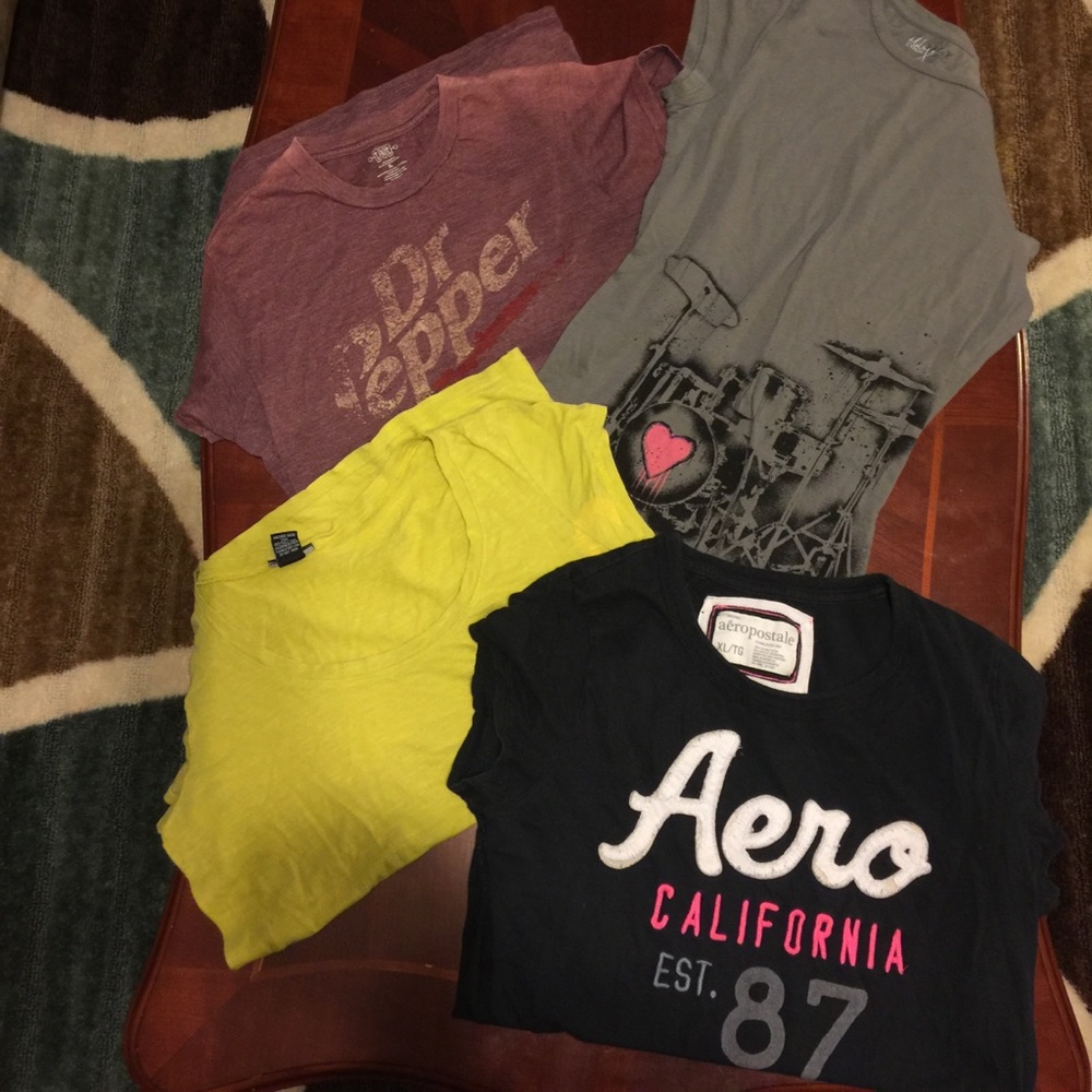 4 shirt bundle