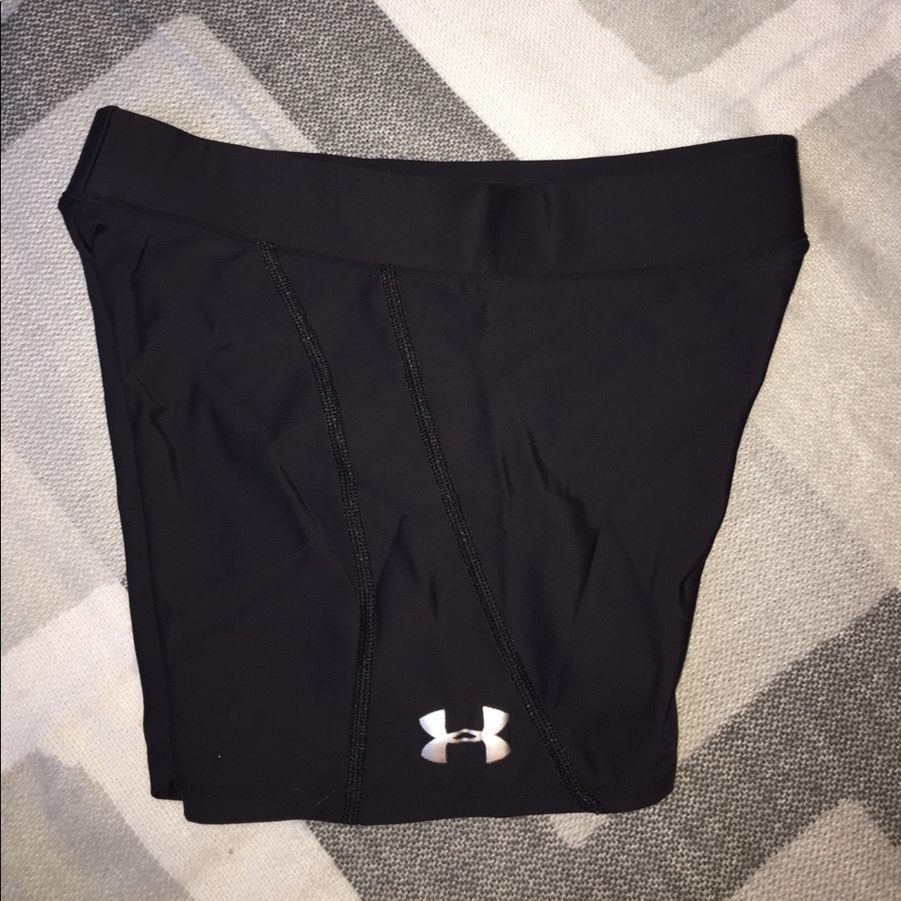 ❌SOLD❌UNDER ARMOUR black spandex