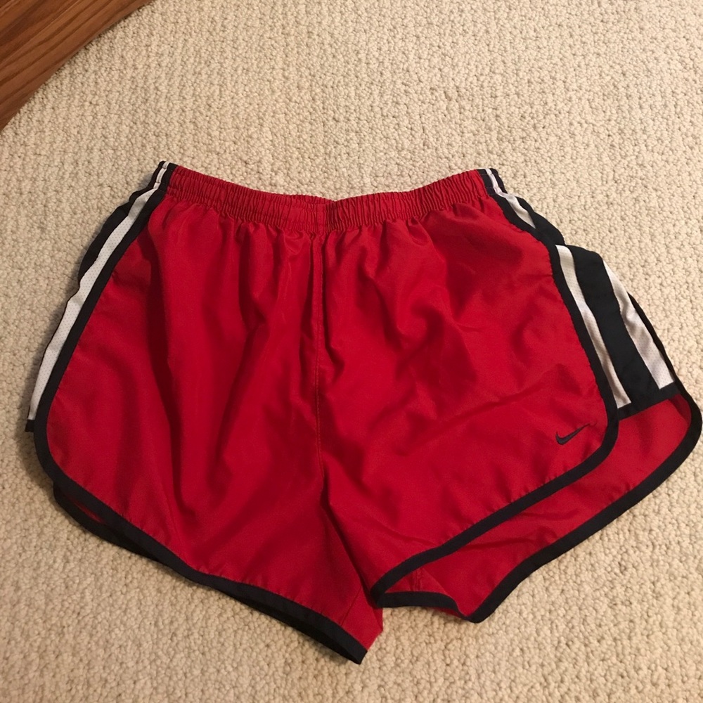 Red Nike Running Shorts