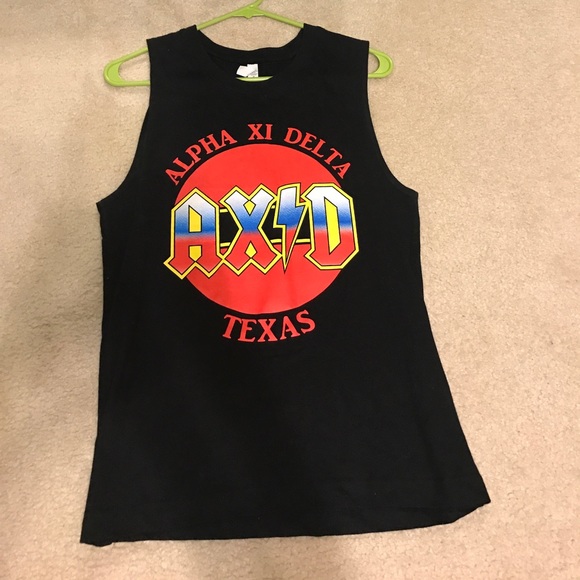 Alpha Xi delta muscle tee - Picture 1 of 1