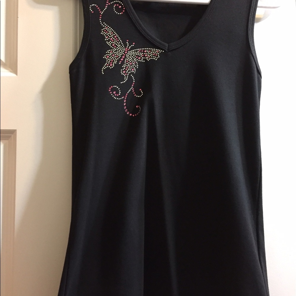 Savy Tank top sparkles small