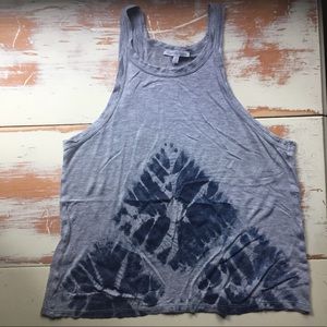 Tie Dye High Neck Tank