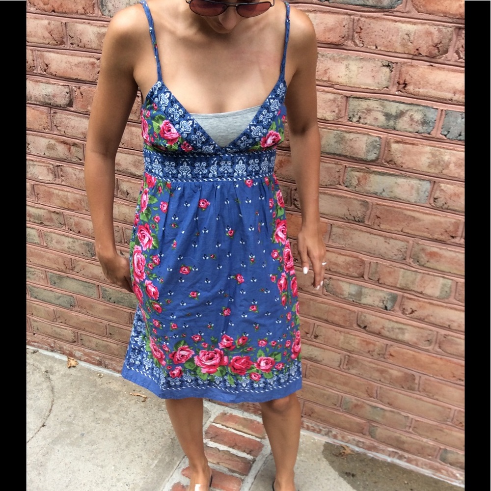 FLORAL PRINT TUNIC DRESS