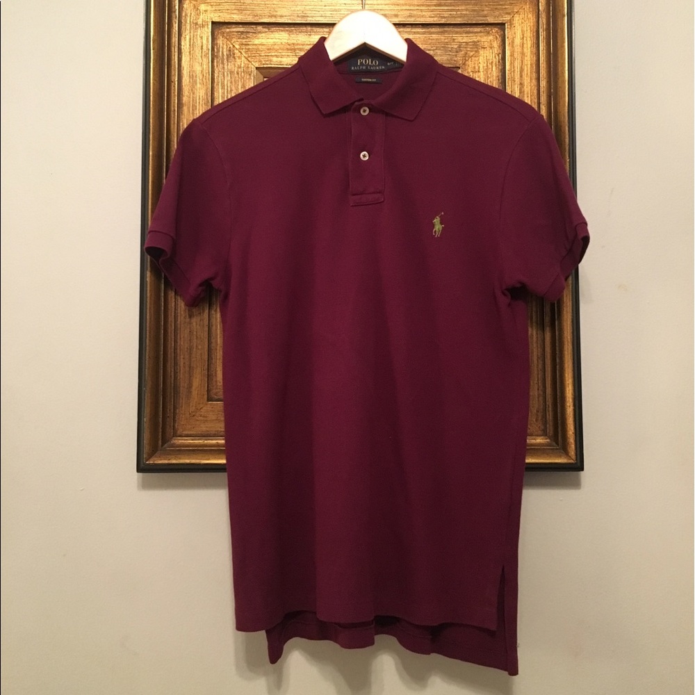 Polo "custom fit" shirt