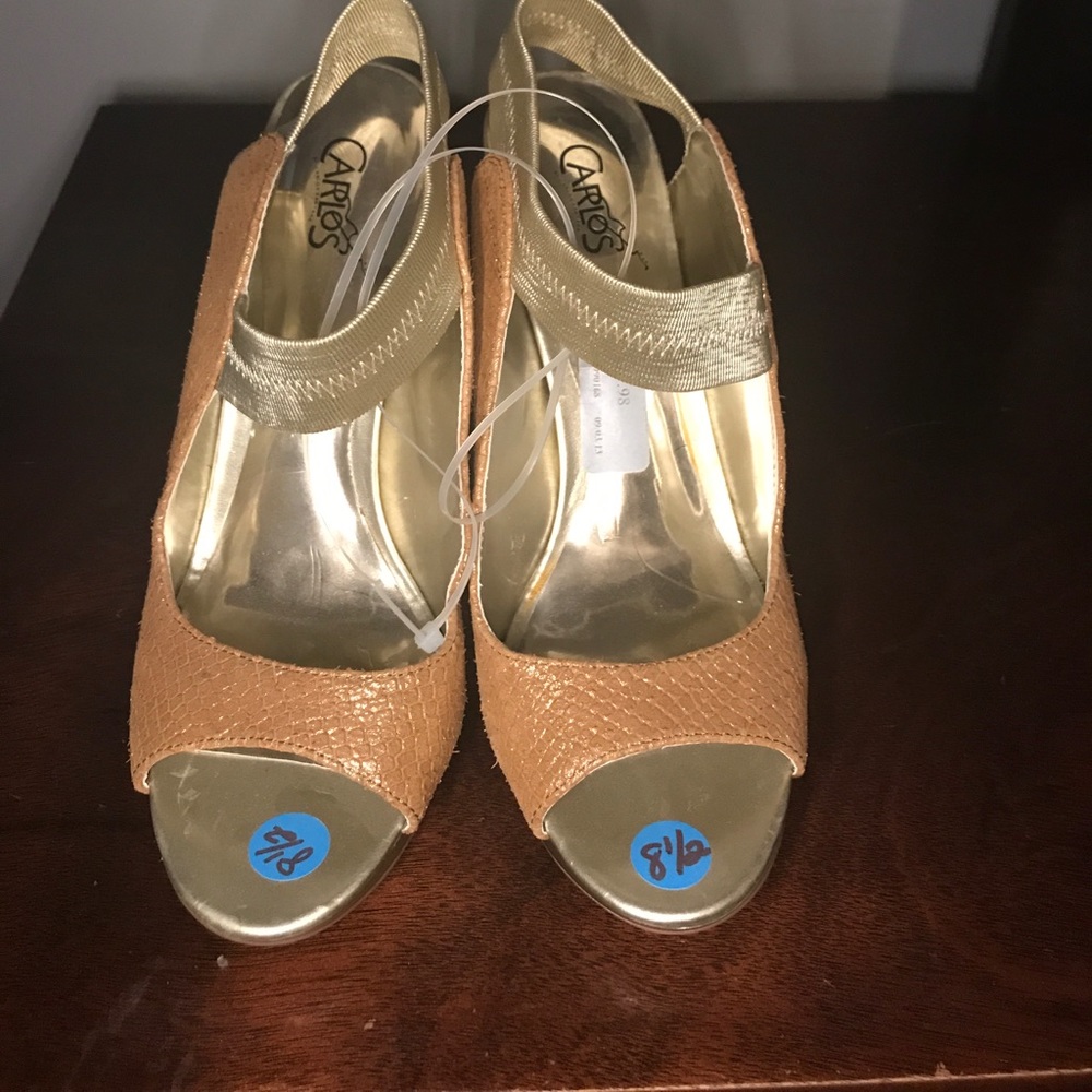 Carlos Santana Slingback Heels Sz. 8.5 Brand New
