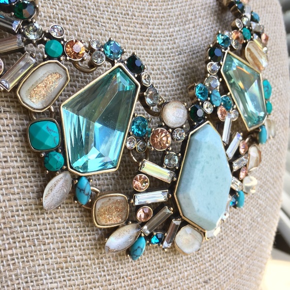 Chloe + Isabel aquamarina statement necklace - Picture 2 of 4