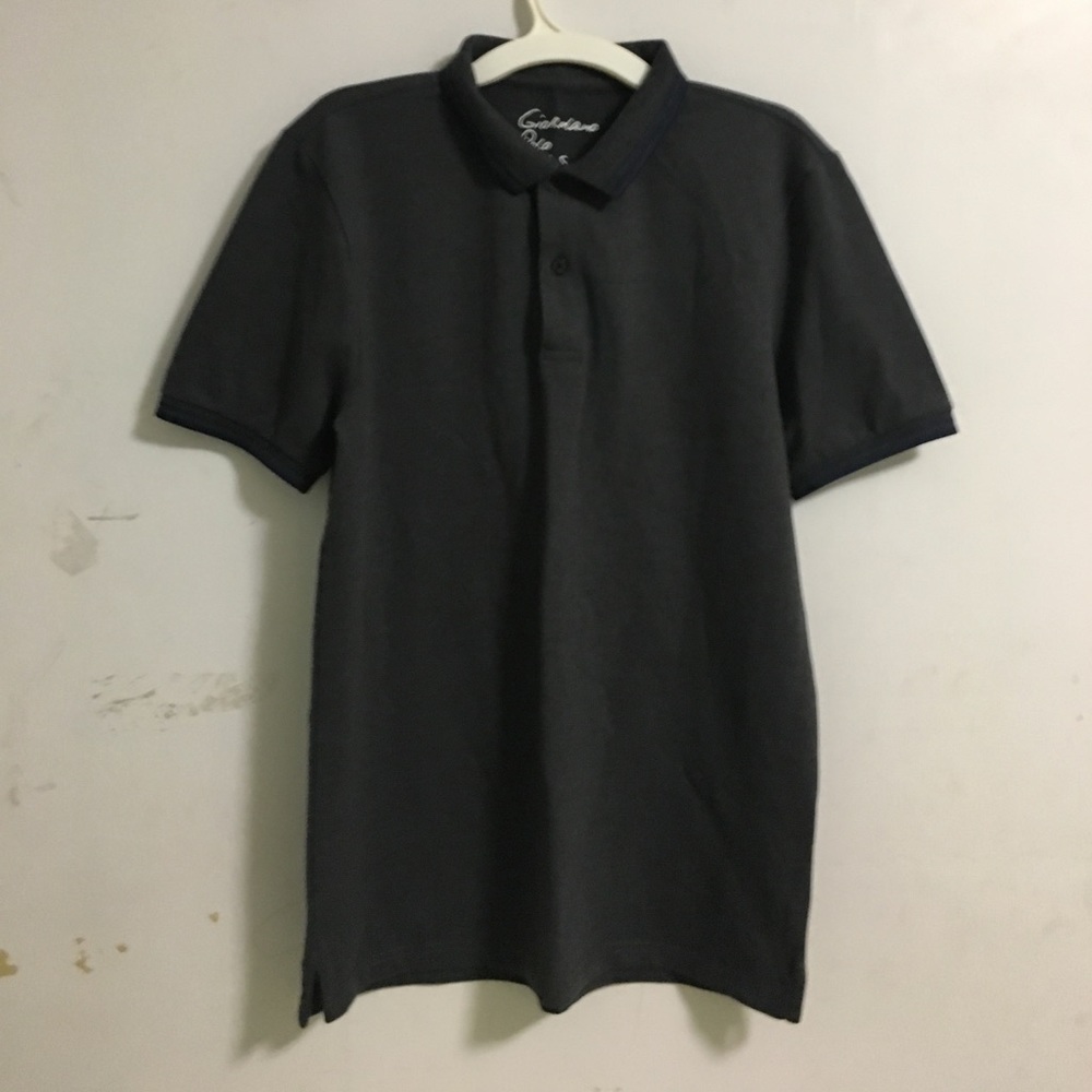 Grey Giordano Polo Shirt (S)