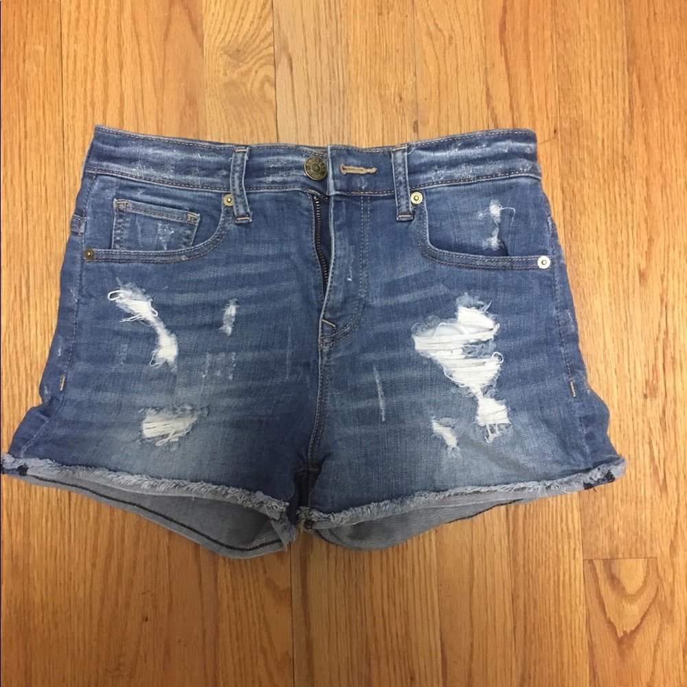 Express jean shorts
