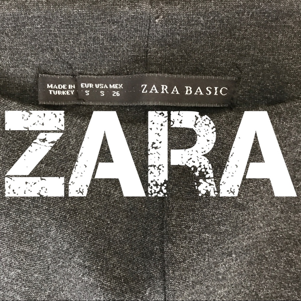 Zara Basics. Grey leggings. Size: S