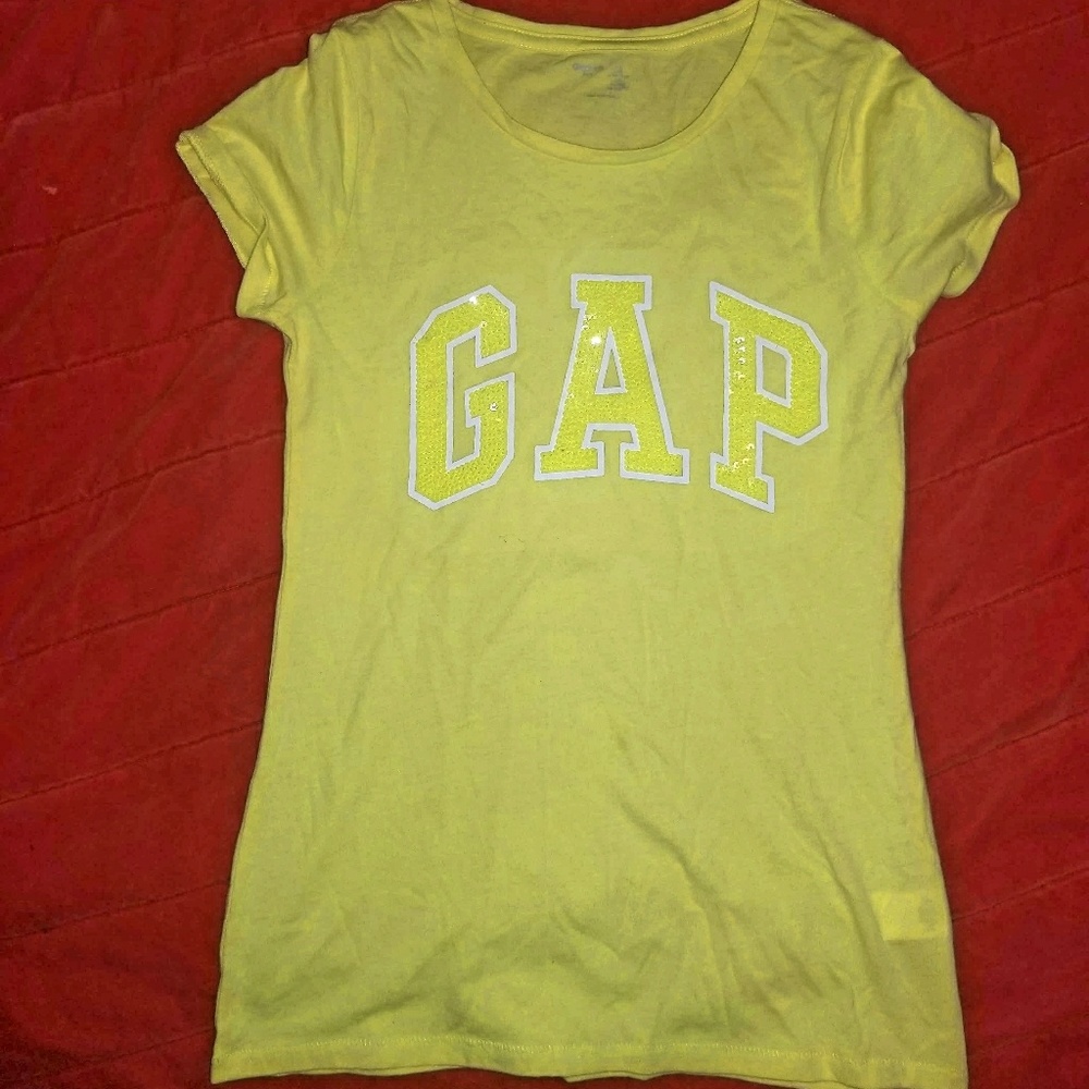 Neon Yellow Gap Kids Top
