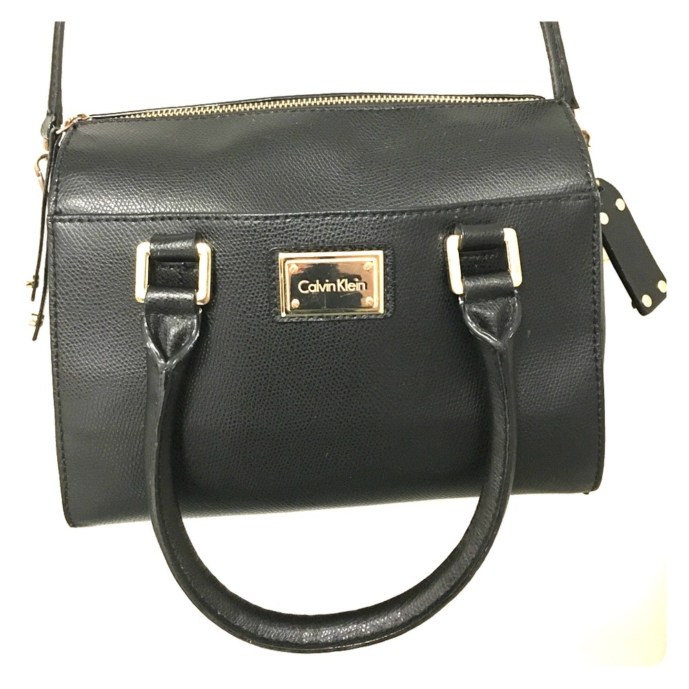 CALVIN KLEIN "Claudia" Satchel