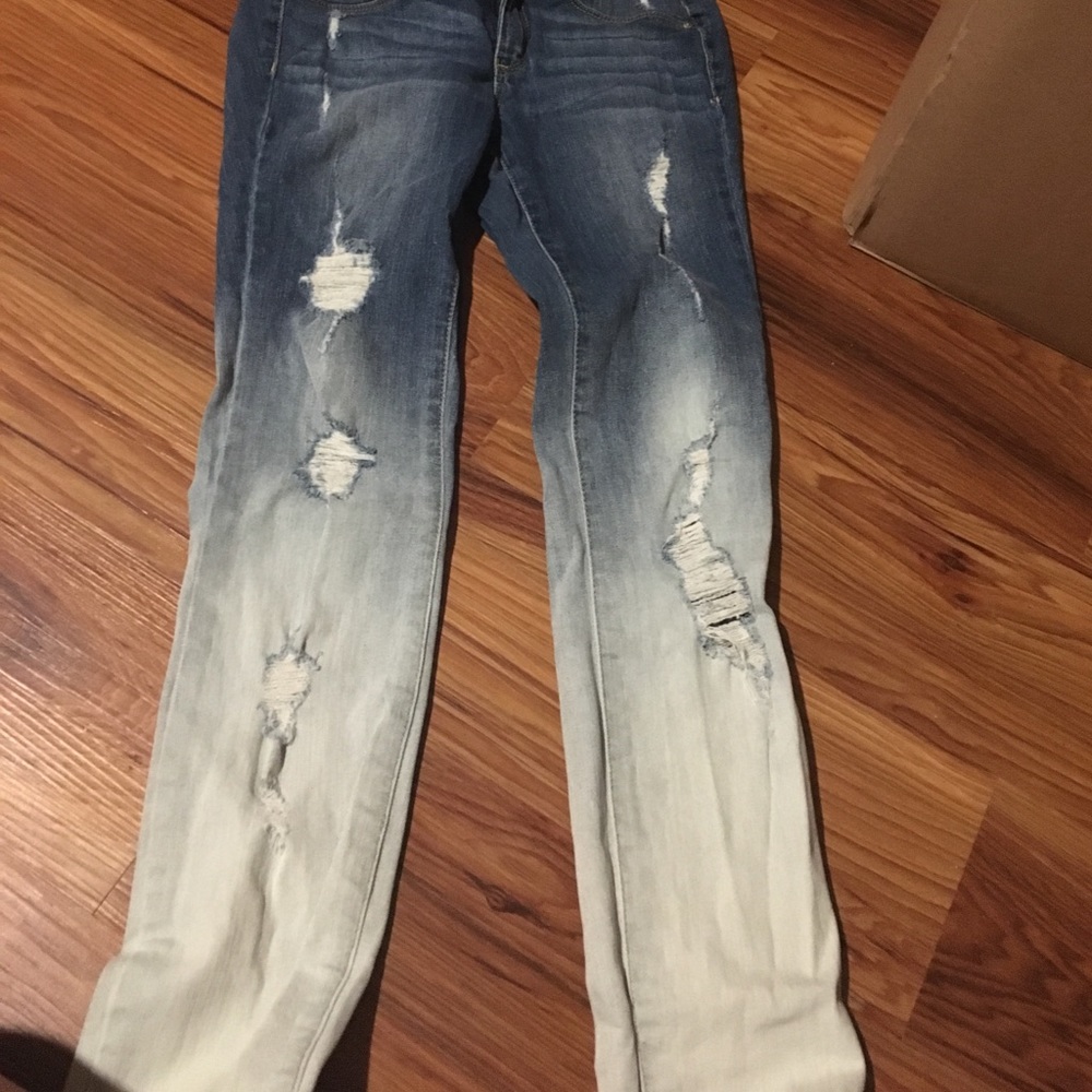 Size 28 Jessica Simpson "ombré" jeans