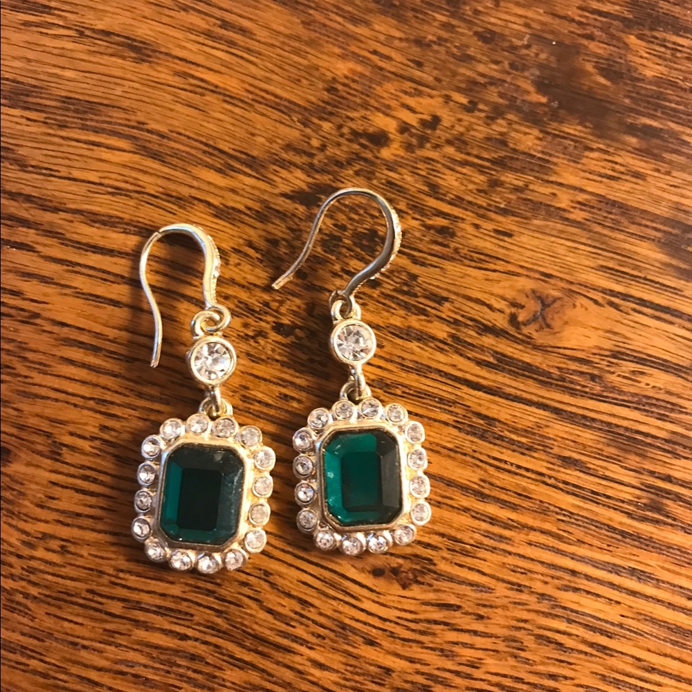 Emerald earrings