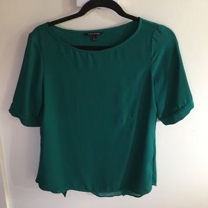 Banana Republic Emerald Green Top