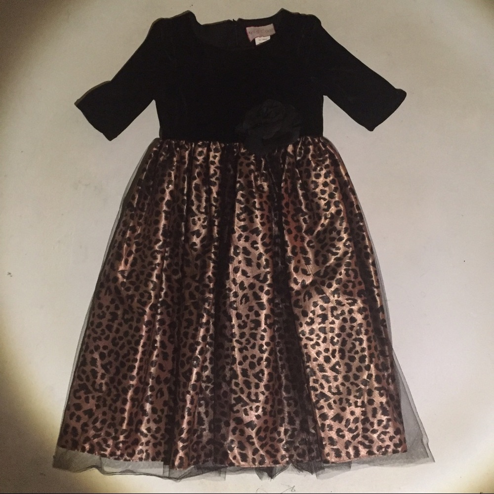 Mimi and Coco Black And Gold Dress