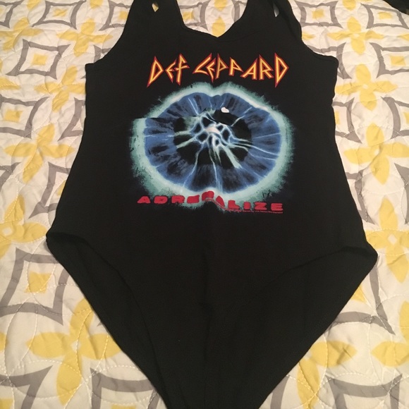 Forever 21 Tops - Def Leppard body suit
