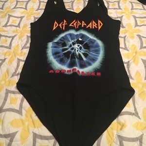 Def Leppard body suit
