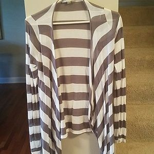 Striped cardigan