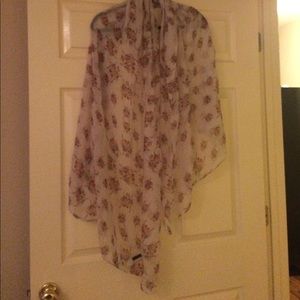 Boutique Scarf - Colorful Beetle Design