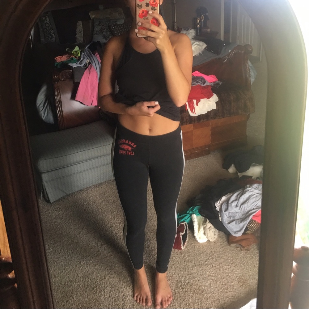 Victoria's Secret pink yoga pants