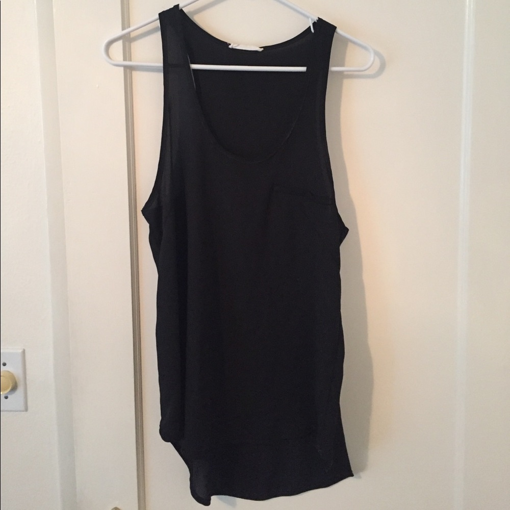 Black dressy tank