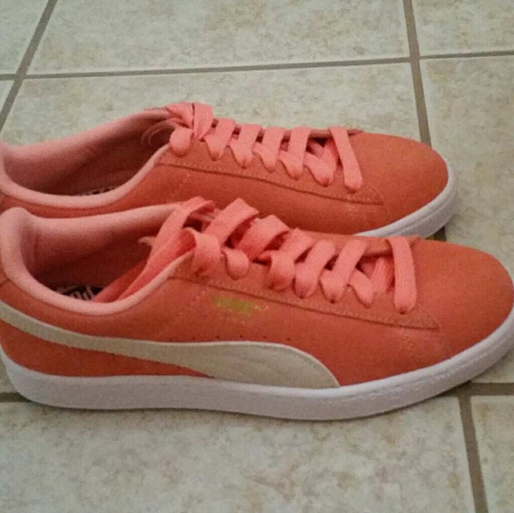 Puma suede shoes