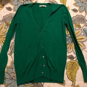 Green Cardigan