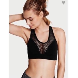 Victoria's Secret work out bra black LARGE :)