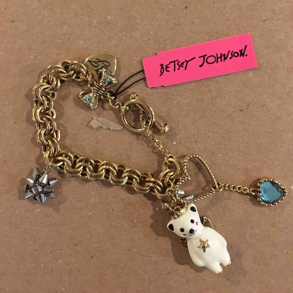 Betsy Johnson Charm Bracelet