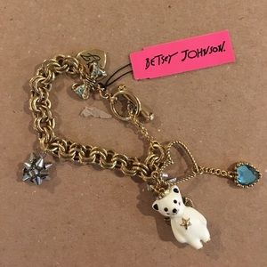 Betsy Johnson Charm Bracelet