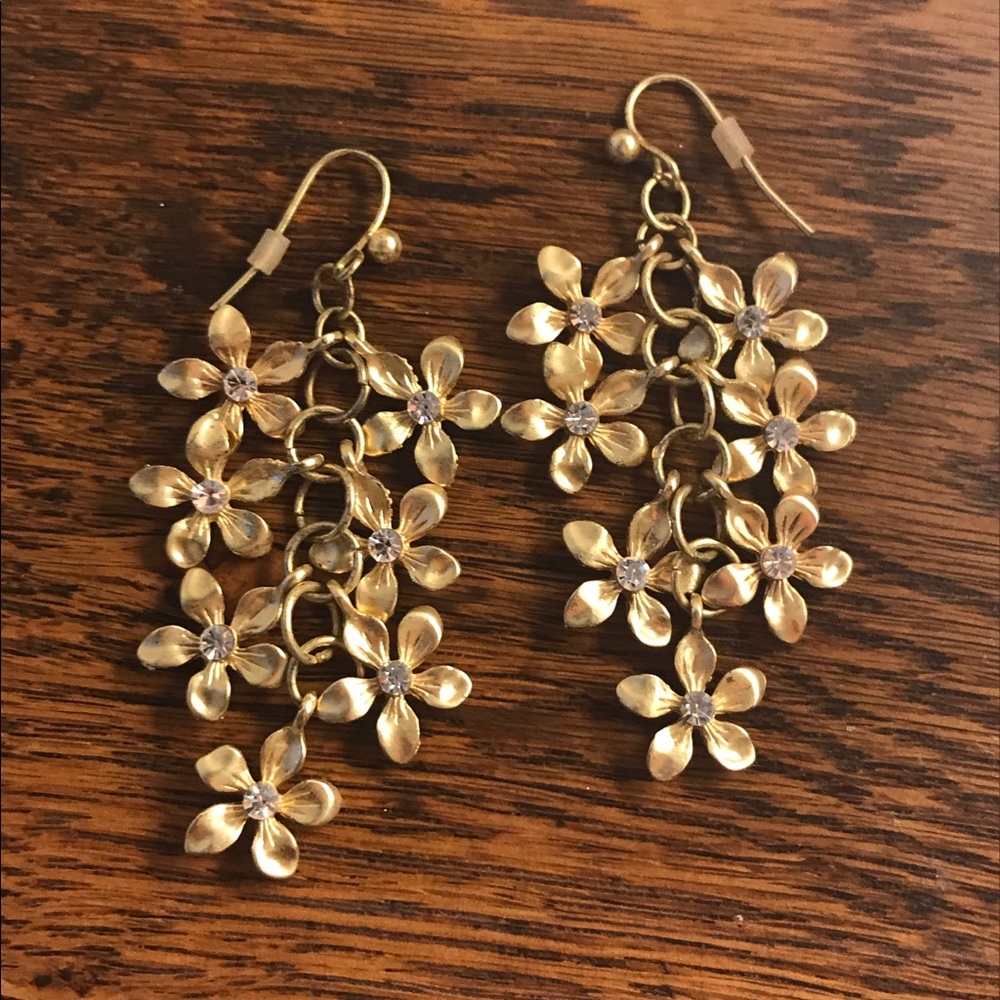 Flower earrings