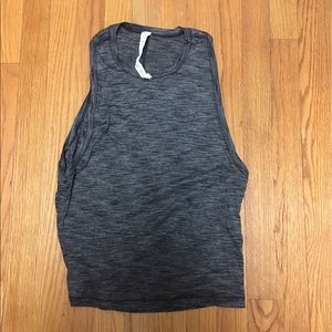 Lululemon gray cardio squad II tank
