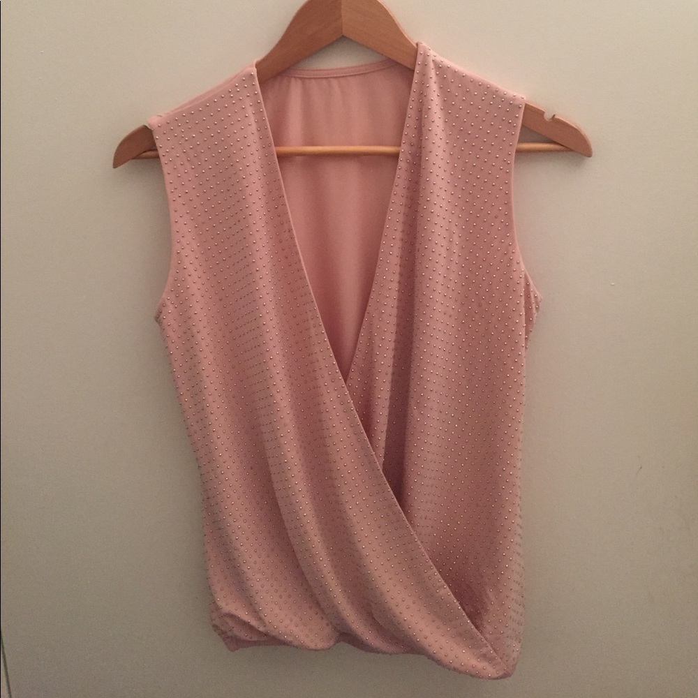 Studded Pink Top | Never Worn