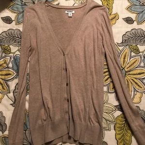 Tan Old Navy Cardigan