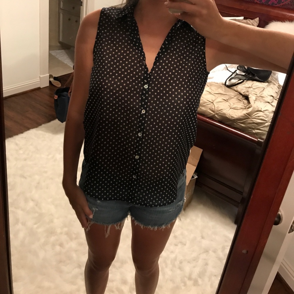 Polka Dot Blouse