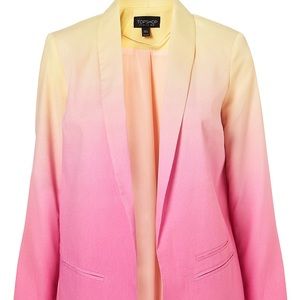 Topshop Ombré Blazer