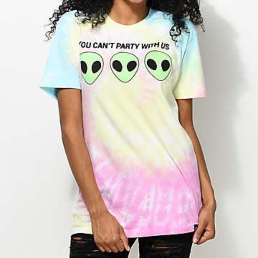 you cant party with us tee 💚💚💚