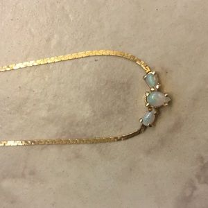 🌈SALE! 14K Gold & Opal Necklace